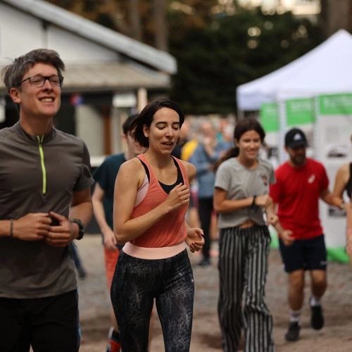 Participants courant ensemble lors du Challenge Alice Milliat