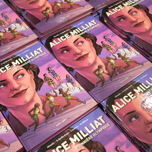 Livres dédiés à Alice Milliat et à son engagement pour le sport féminin