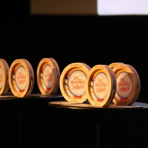 Récompenses du festival Les Sportives en Lumière présentées sur scène